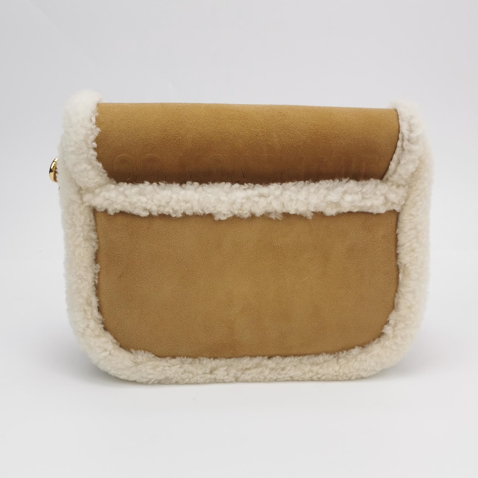 Christian Dior Bobby Flap Bag Shearling and Suede Medium — photo 3 of 9