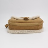 Christian Dior Bobby Flap Bag Shearling and Suede Medium — thumbnail 5