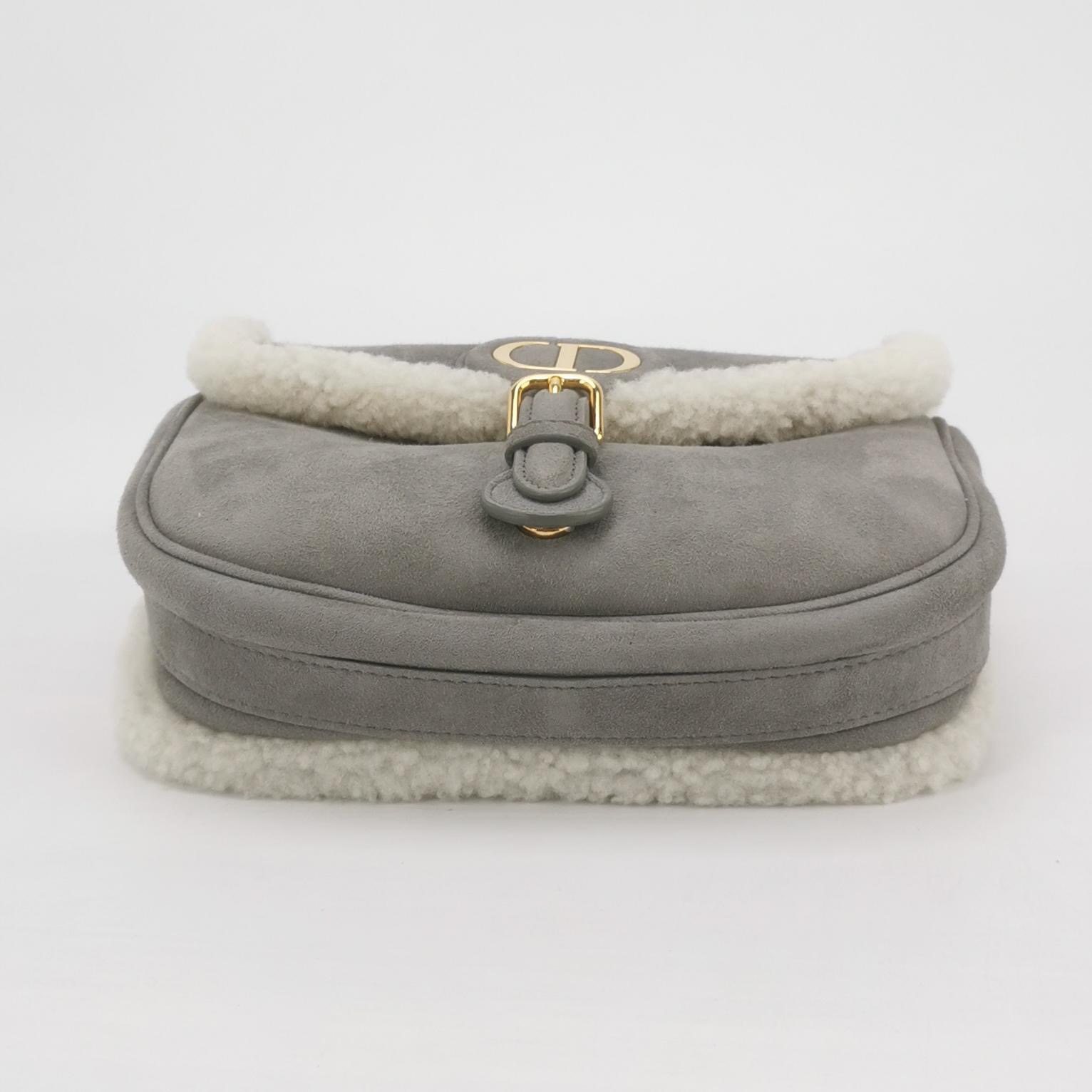 Christian Dior Bobby Flap Bag Shearling and Suede Medium — photo 5 of 11