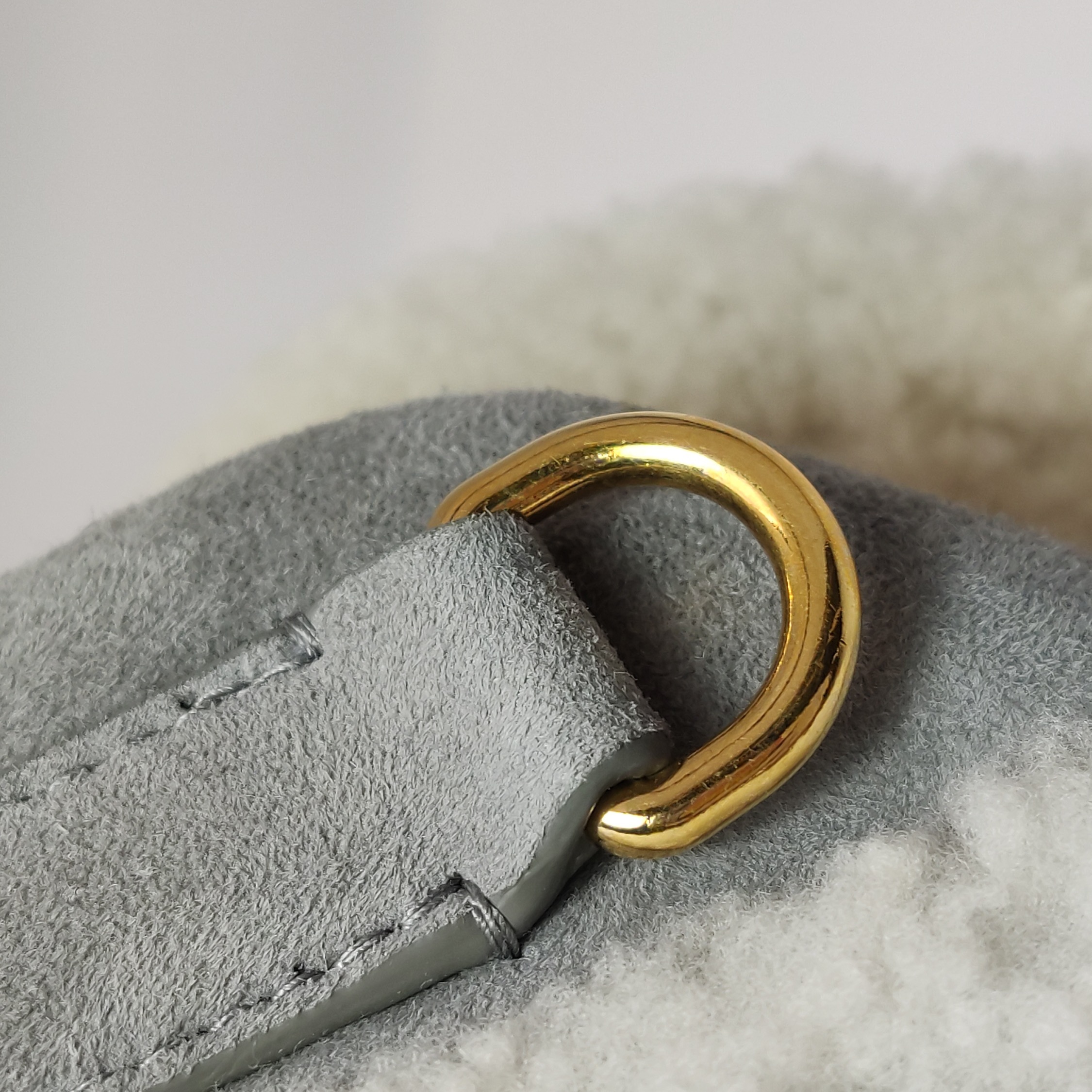 Christian Dior Bobby Flap Bag Shearling and Suede Medium — photo 10 of 11