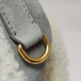 Christian Dior Bobby Flap Bag Shearling and Suede Medium — thumbnail 10