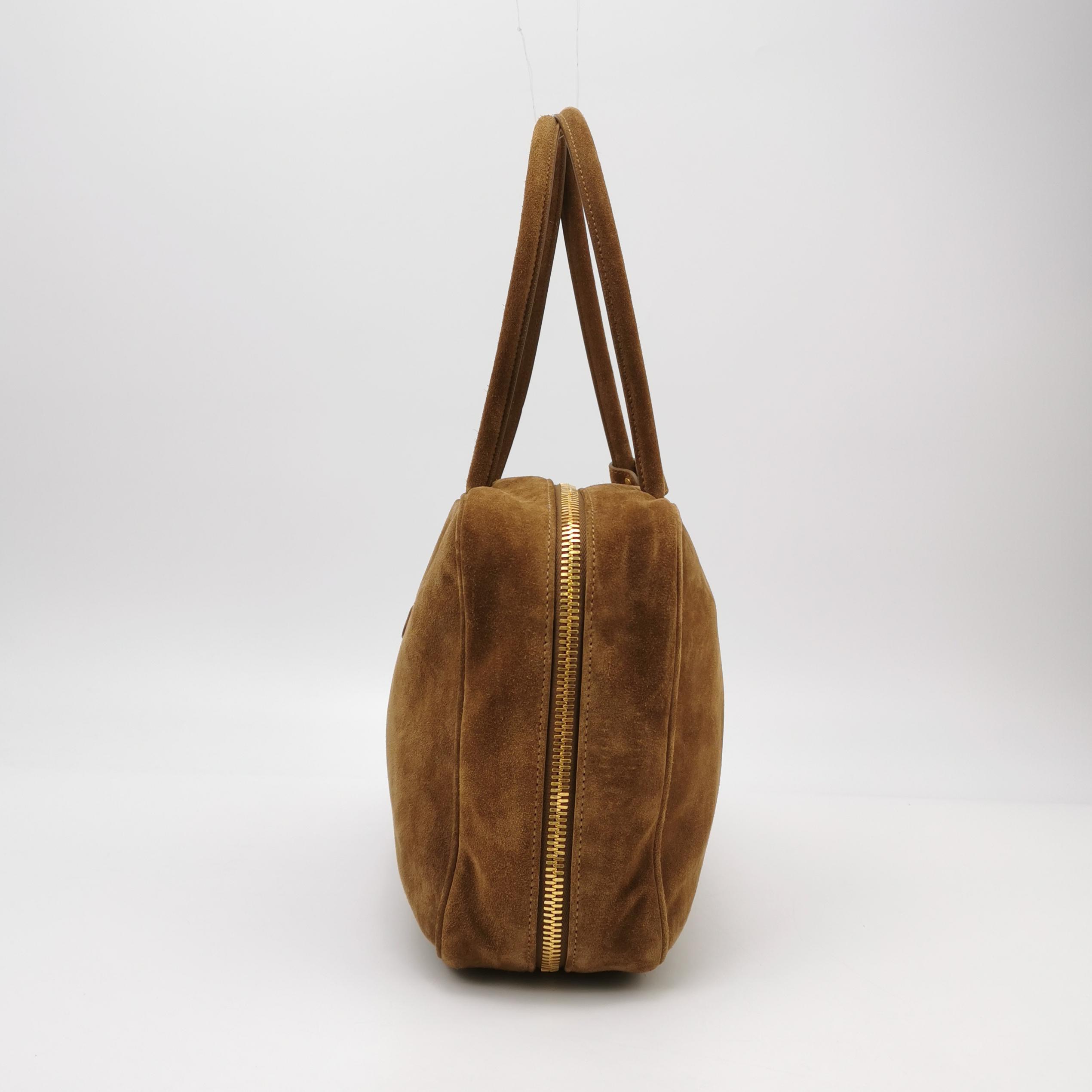 Miu Miu Beau Top Handle Bag Suede Large — photo 3 of 13