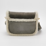 Christian Dior Bobby Flap Bag Shearling and Suede Medium — thumbnail 3