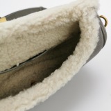 Christian Dior Bobby Flap Bag Shearling and Suede Medium — thumbnail 7