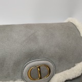 Christian Dior Bobby Flap Bag Shearling and Suede Medium — thumbnail 12