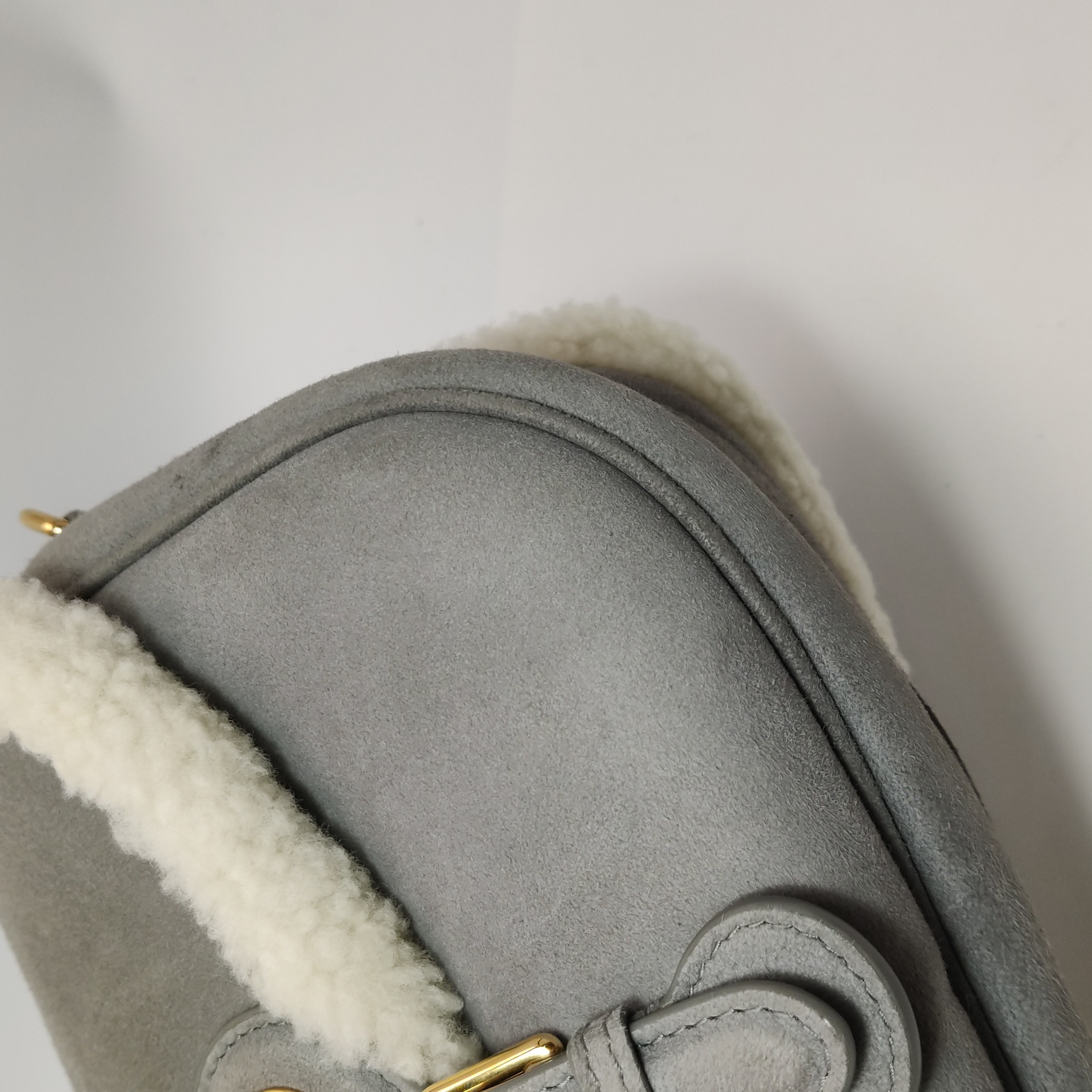 Christian Dior Bobby Flap Bag Shearling and Suede Medium — photo 13 of 15