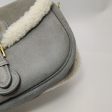 Christian Dior Bobby Flap Bag Shearling and Suede Medium — thumbnail 13