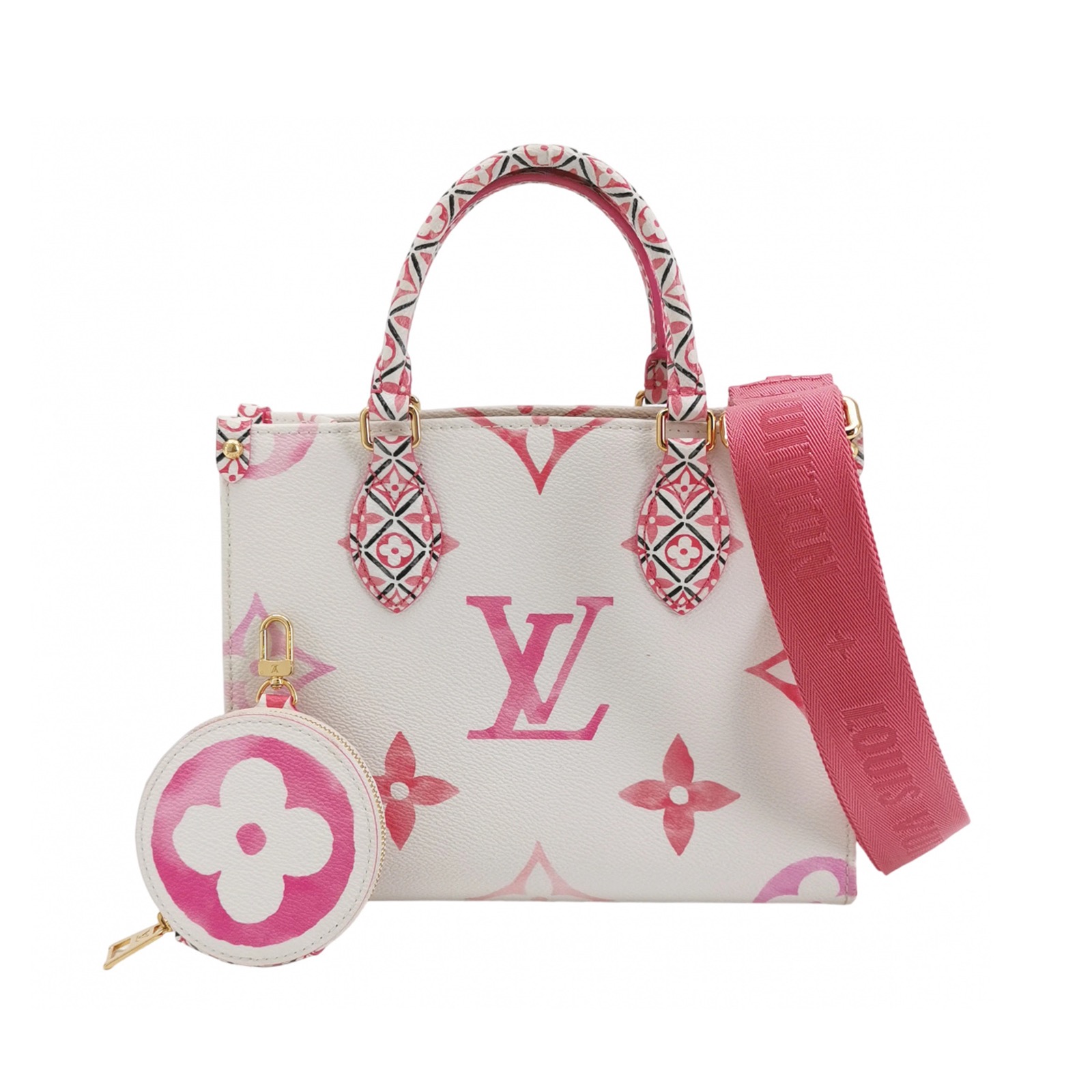 Louis Vuitton(LV) OnTheGo Tote By The Pool Monogram Watercolor Giant PM — photo 1 of 20