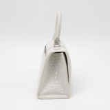Balenciaga Hourglass Top Handle Bag Crocodile Embossed Leather XS — thumbnail 3