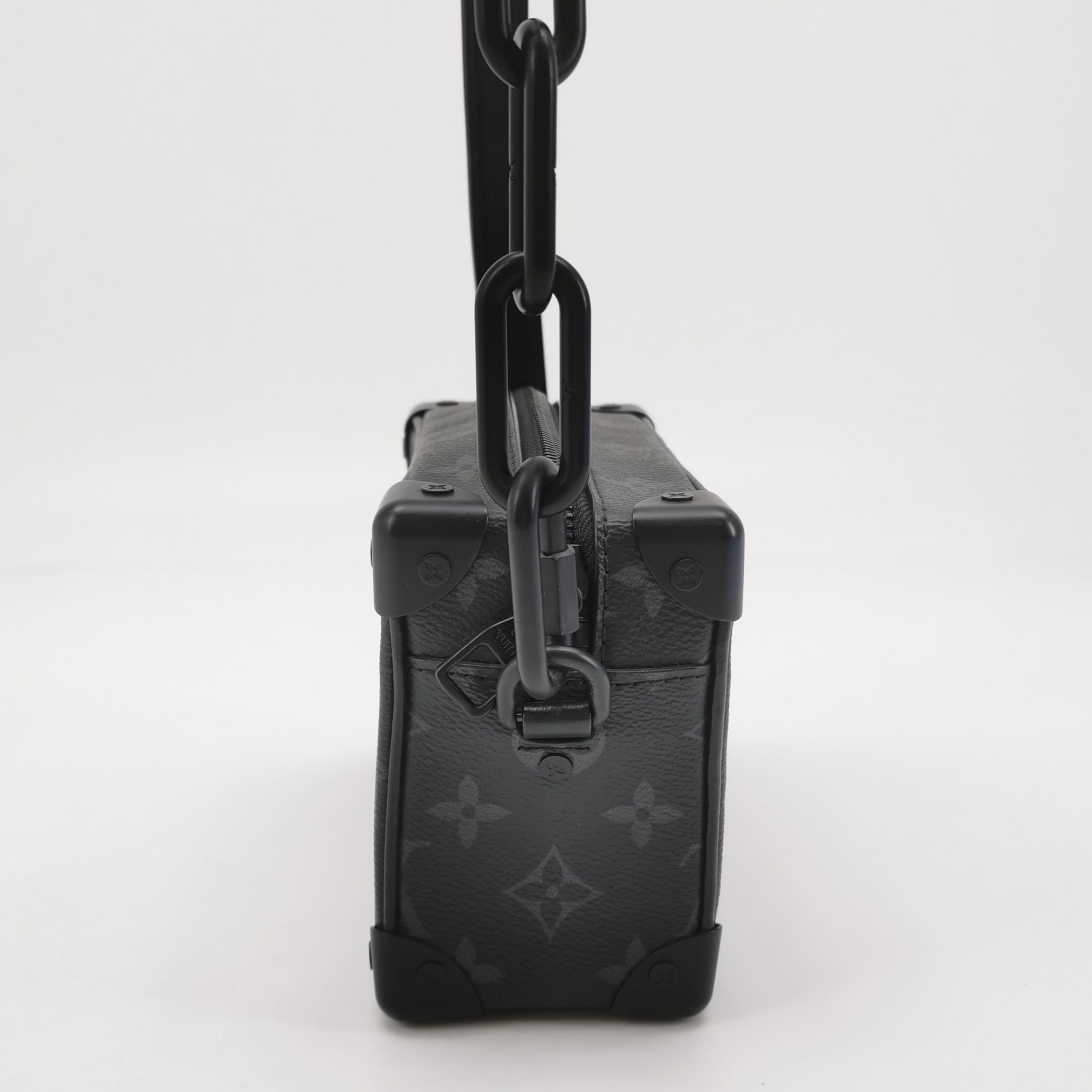 Louis Vuitton(LV) Soft Trunk Bag Monogram Eclipse Canvas Mini — photo 4 of 13