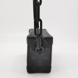 Louis Vuitton(LV) Soft Trunk Bag Monogram Eclipse Canvas Mini — thumbnail 4