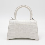 Balenciaga Hourglass Top Handle Bag Crocodile Embossed Leather XS — thumbnail 5