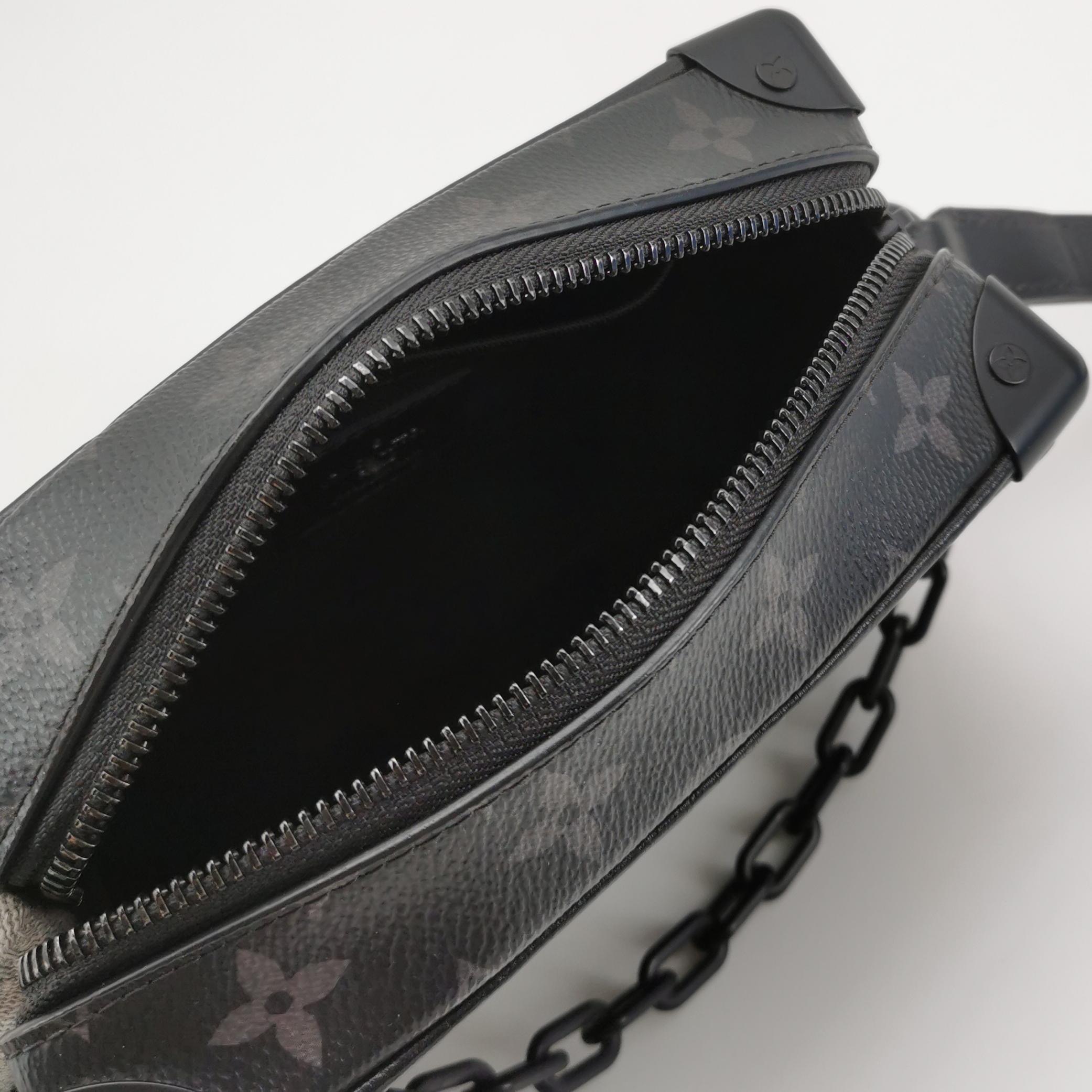 Louis Vuitton(LV) Soft Trunk Bag Monogram Eclipse Canvas Mini — photo 7 of 13