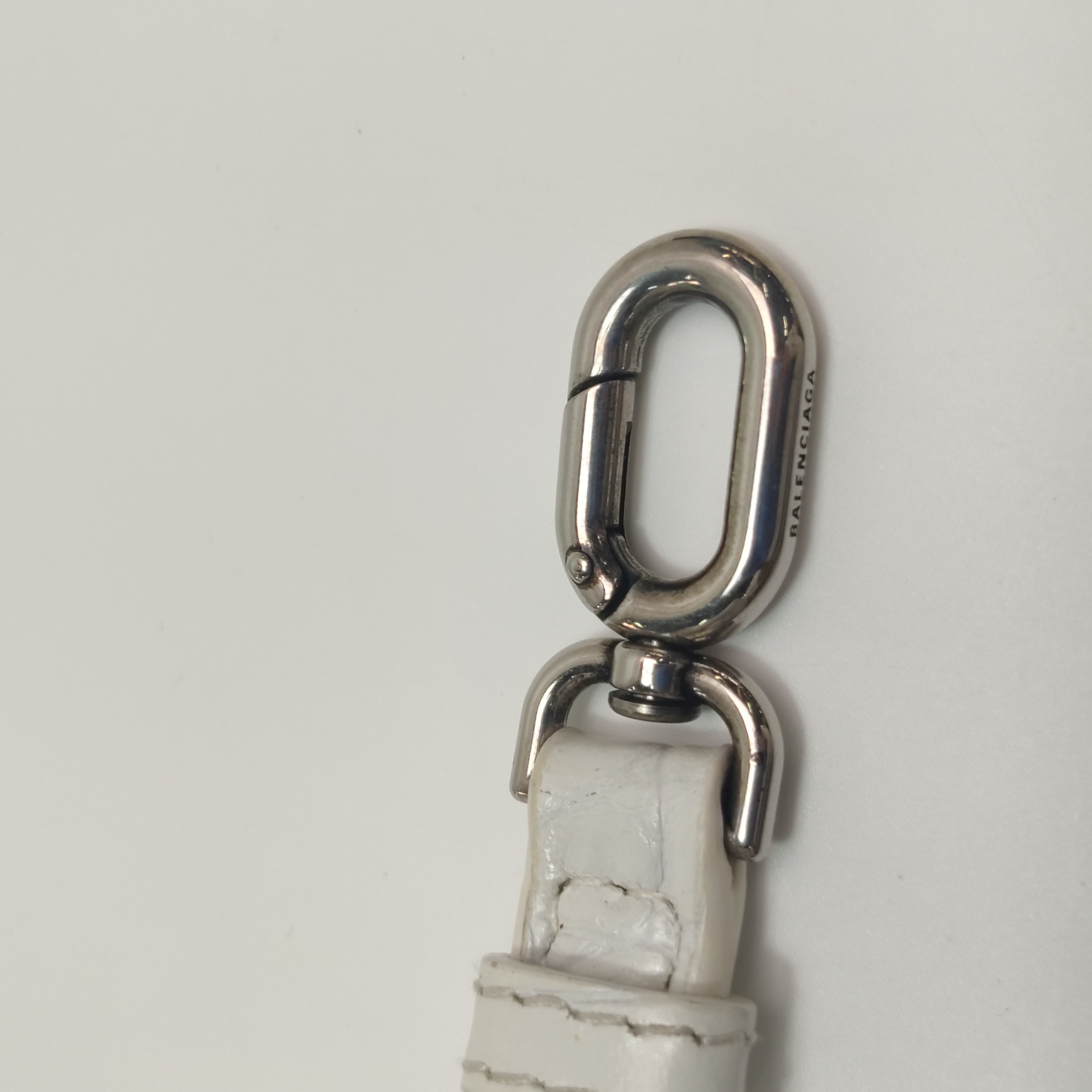Balenciaga Hourglass Top Handle Bag Crocodile Embossed Leather XS — photo 13 of 13