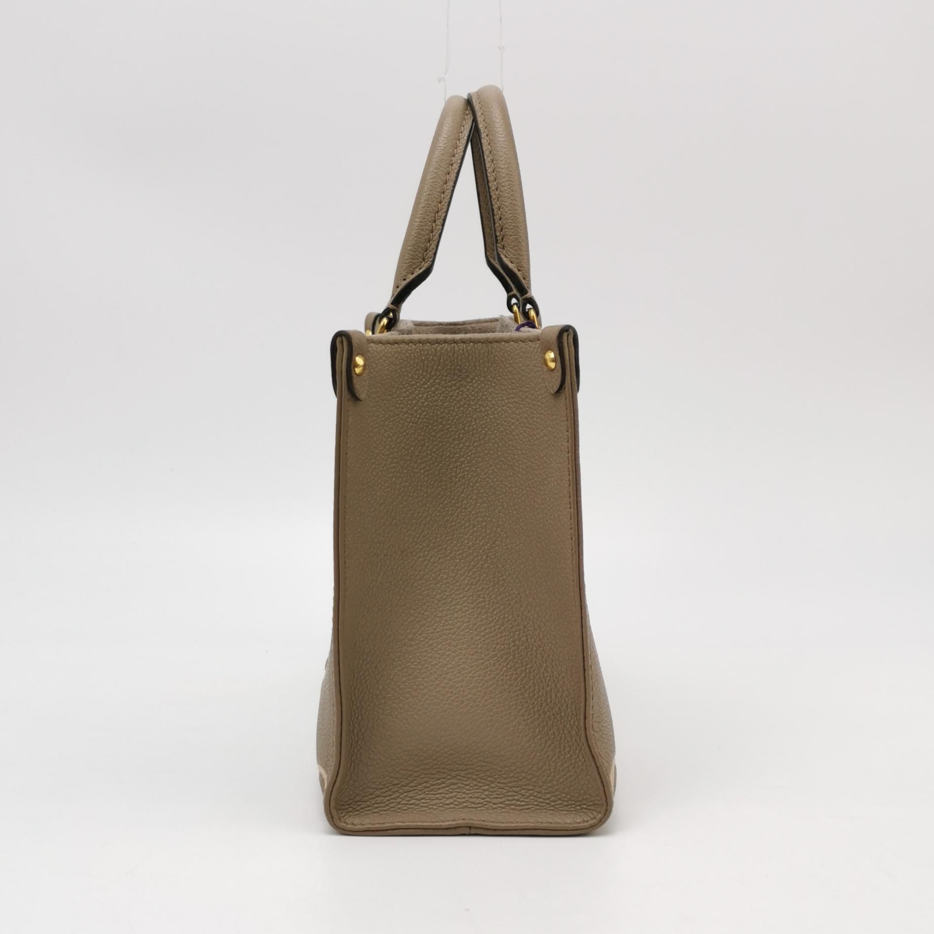 Louis Vuitton(LV) OnTheGo Tote Bicolor Monogram Empreinte Giant PM — photo 3 of 12
