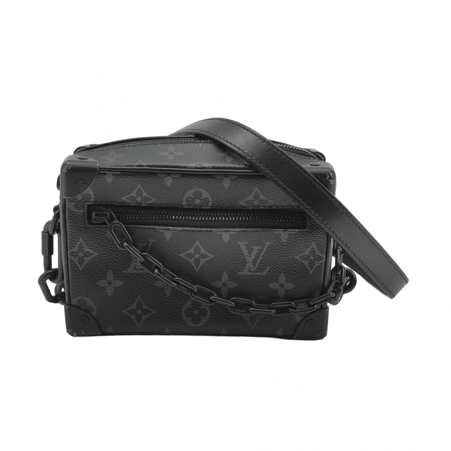 Louis Vuitton(LV) Soft Trunk Bag Monogram Eclipse Canvas Mini — photo 1 of 15