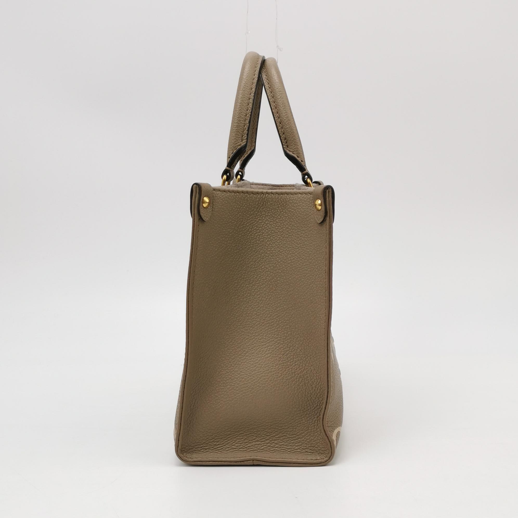 Louis Vuitton(LV) OnTheGo Tote Bicolor Monogram Empreinte Giant PM — photo 4 of 12