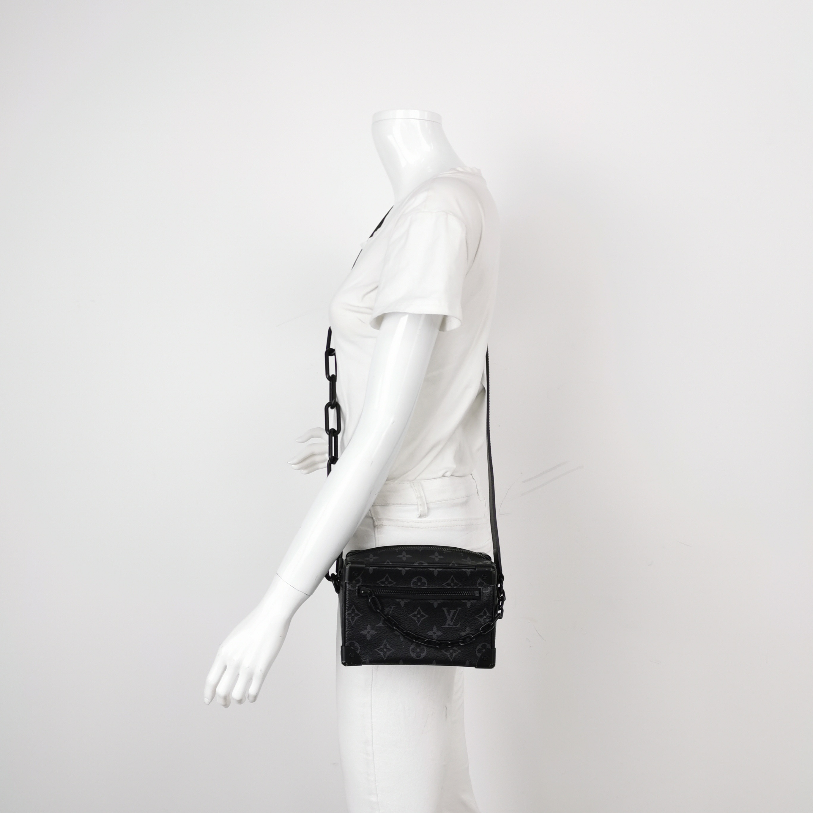 Louis Vuitton(LV) Soft Trunk Bag Monogram Eclipse Canvas Mini — alternate view