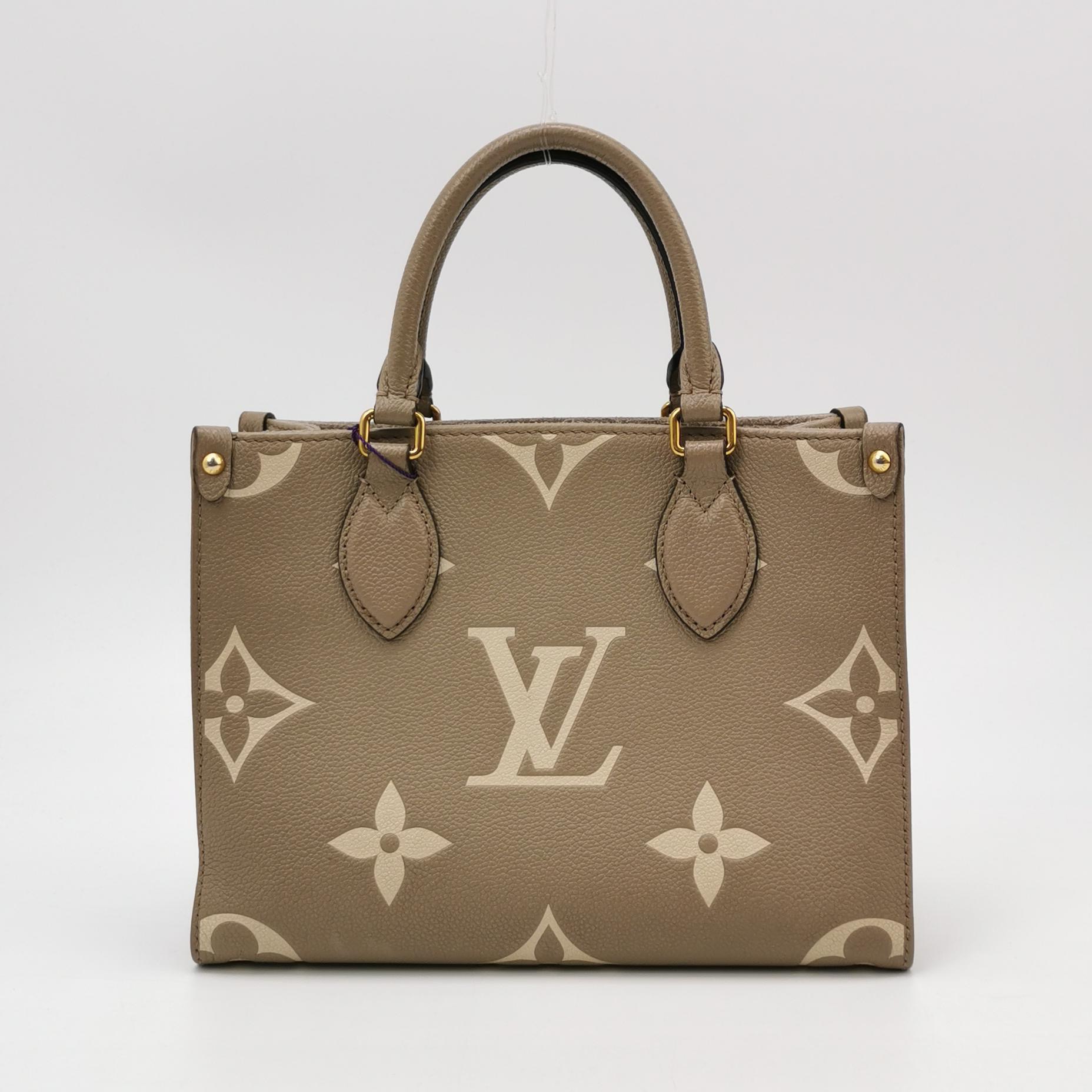 Louis Vuitton(LV) OnTheGo Tote Bicolor Monogram Empreinte Giant PM — photo 5 of 12
