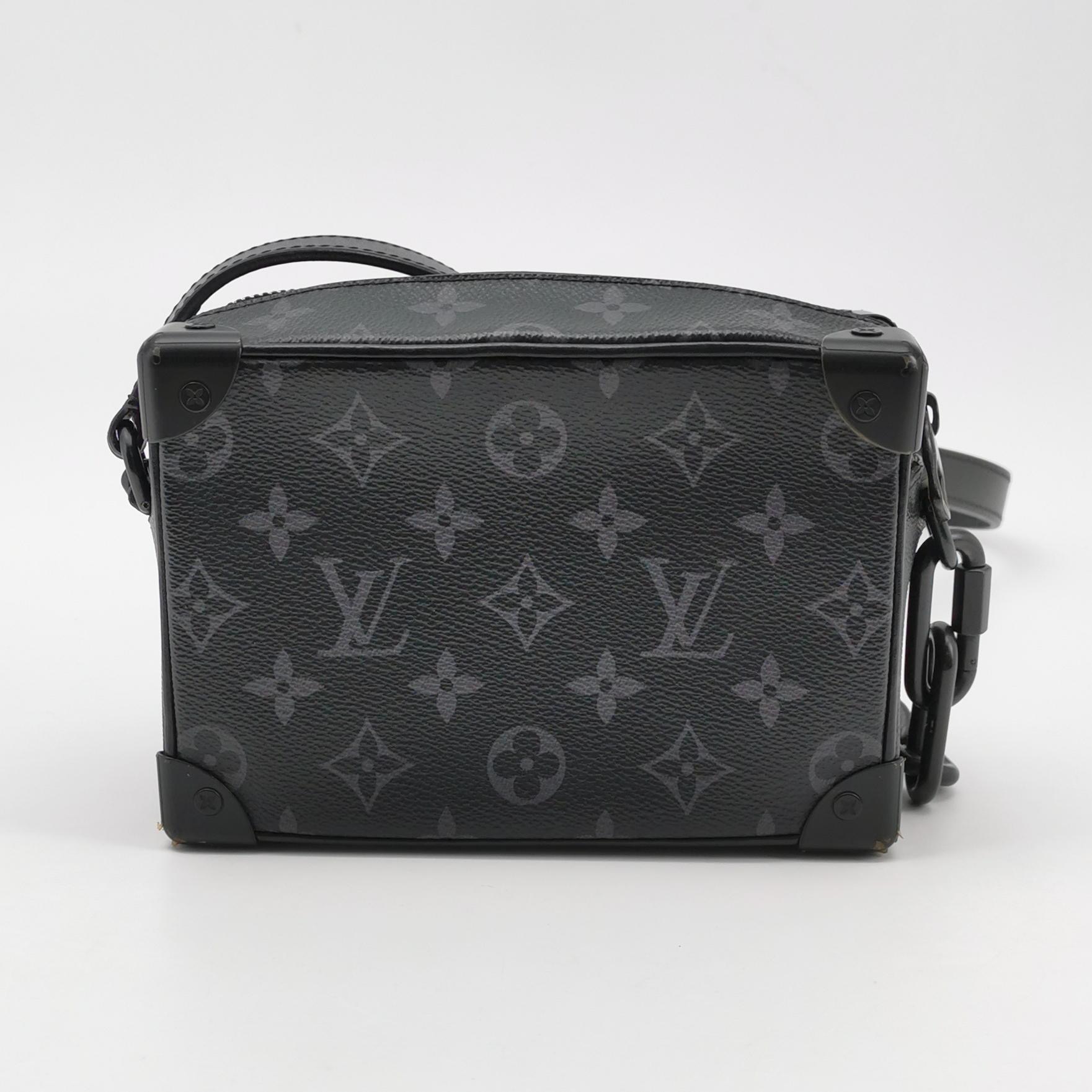 Louis Vuitton(LV) Soft Trunk Bag Monogram Eclipse Canvas Mini — photo 3 of 15