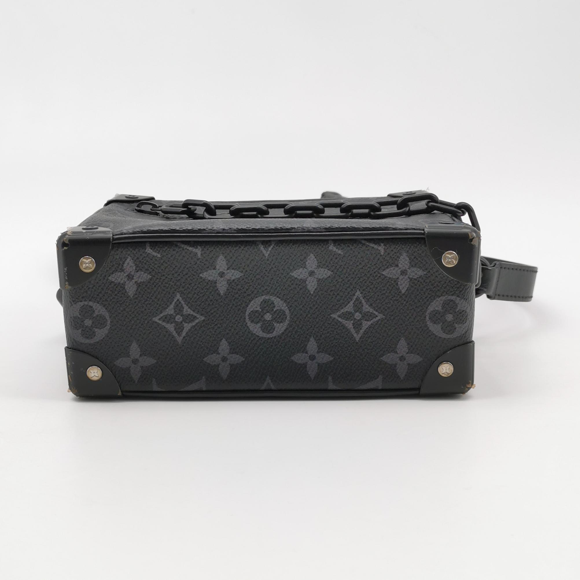 Louis Vuitton(LV) Soft Trunk Bag Monogram Eclipse Canvas Mini — photo 6 of 15