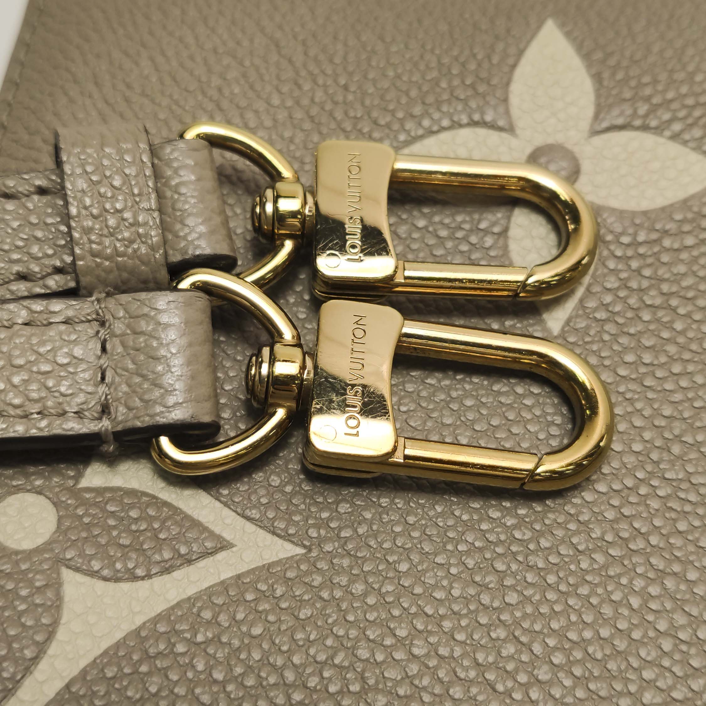 Louis Vuitton(LV) OnTheGo Tote Bicolor Monogram Empreinte Giant PM — photo 12 of 12
