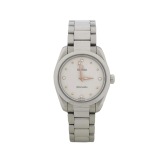 Omega Seamaster Aqua Terra 150M Quartz Watch Stainless Steel with Diamond Markers and Mother of Pearl 28 — thumbnail 1