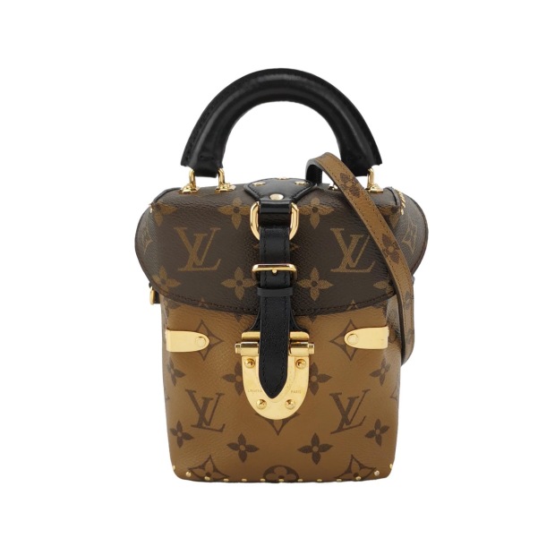 Louis Vuitton(LV) Camera Box Handbag Studded Reverse Monogram Canvas — pre-owned, Vierlot