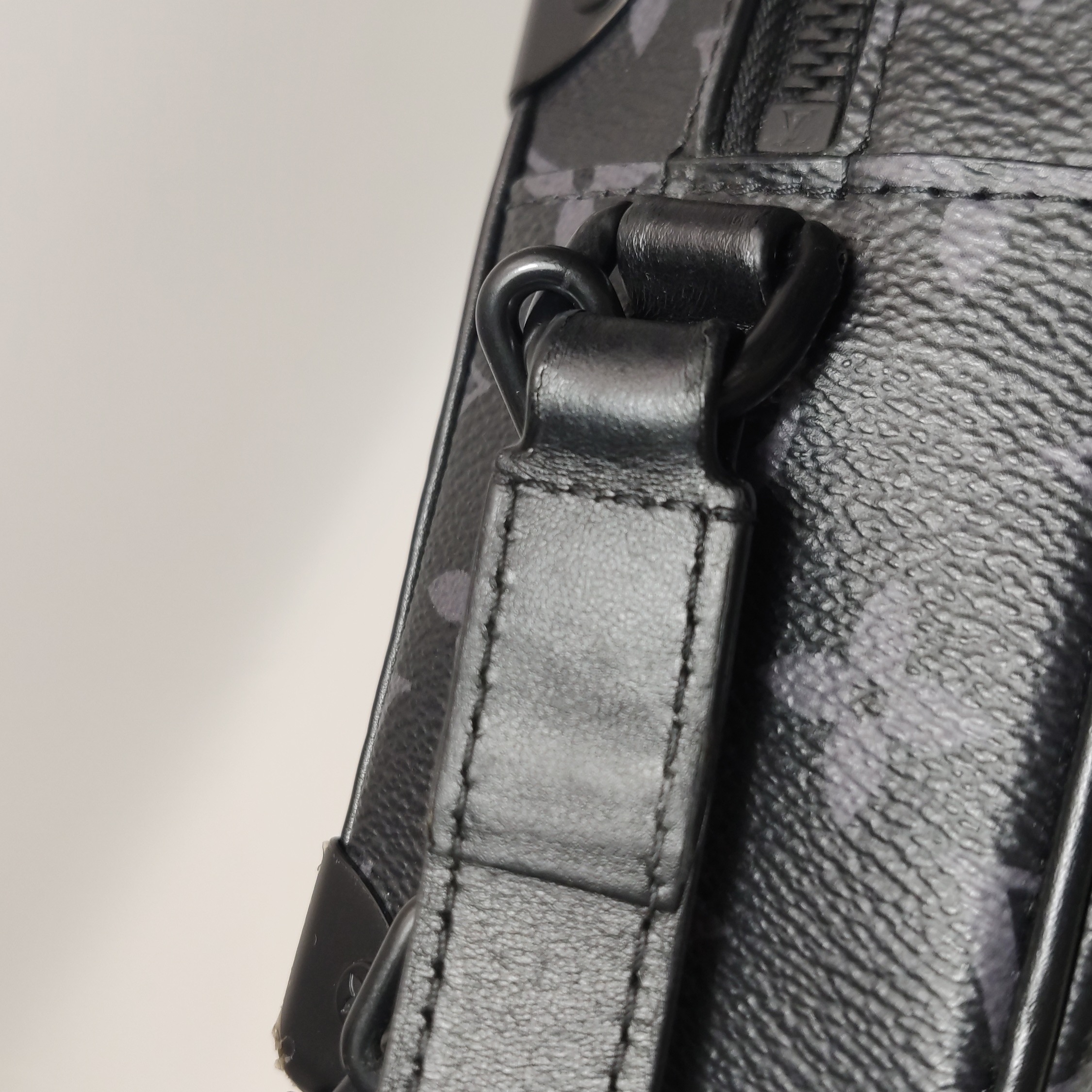 Louis Vuitton(LV) Soft Trunk Bag Monogram Eclipse Canvas Mini — photo 14 of 15