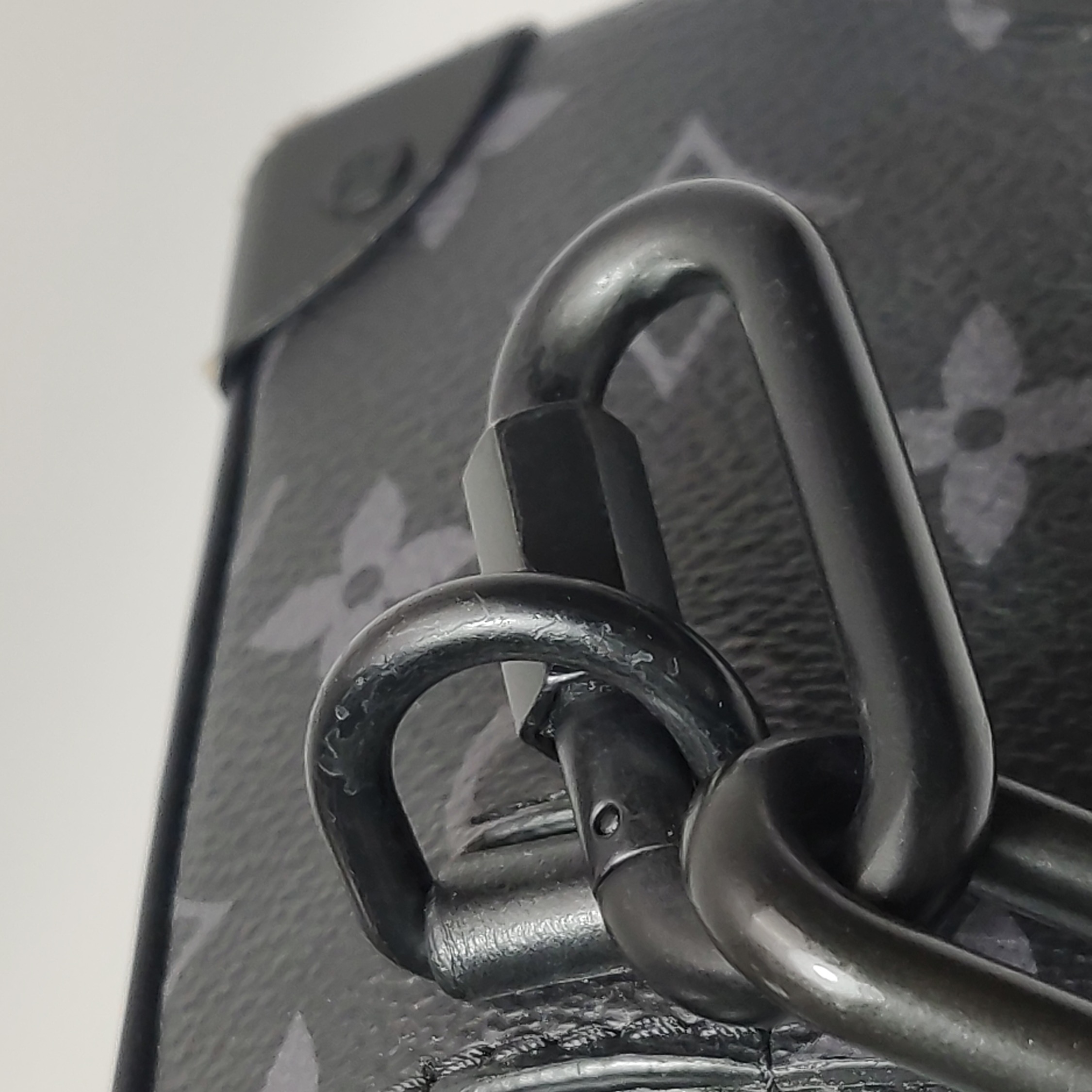 Louis Vuitton(LV) Soft Trunk Bag Monogram Eclipse Canvas Mini — photo 10 of 15