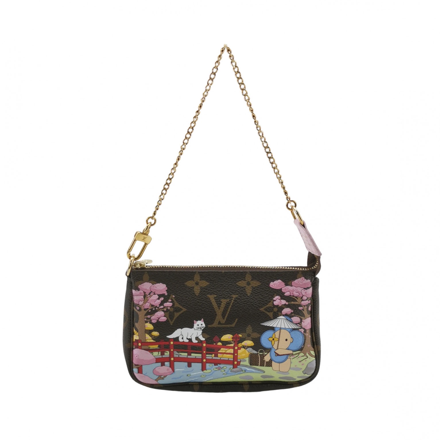 Louis Vuitton(LV) Pochette Accessoires Limited Edition Monogram Graffiti — photo 1 of 13