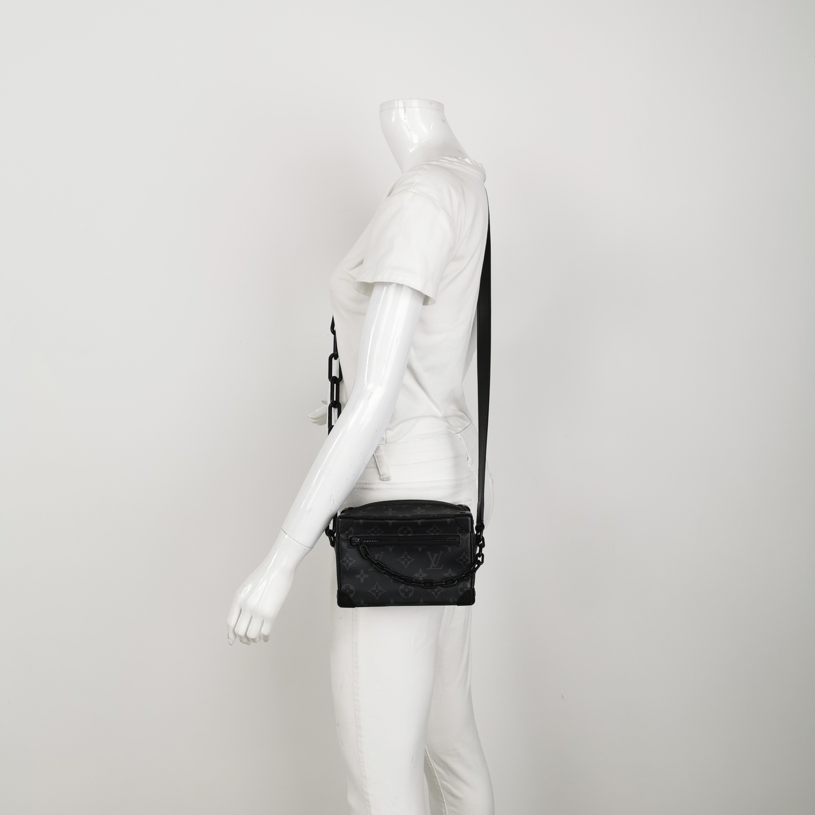 Louis Vuitton(LV) Soft Trunk Bag Monogram Eclipse Canvas Mini — alternate view