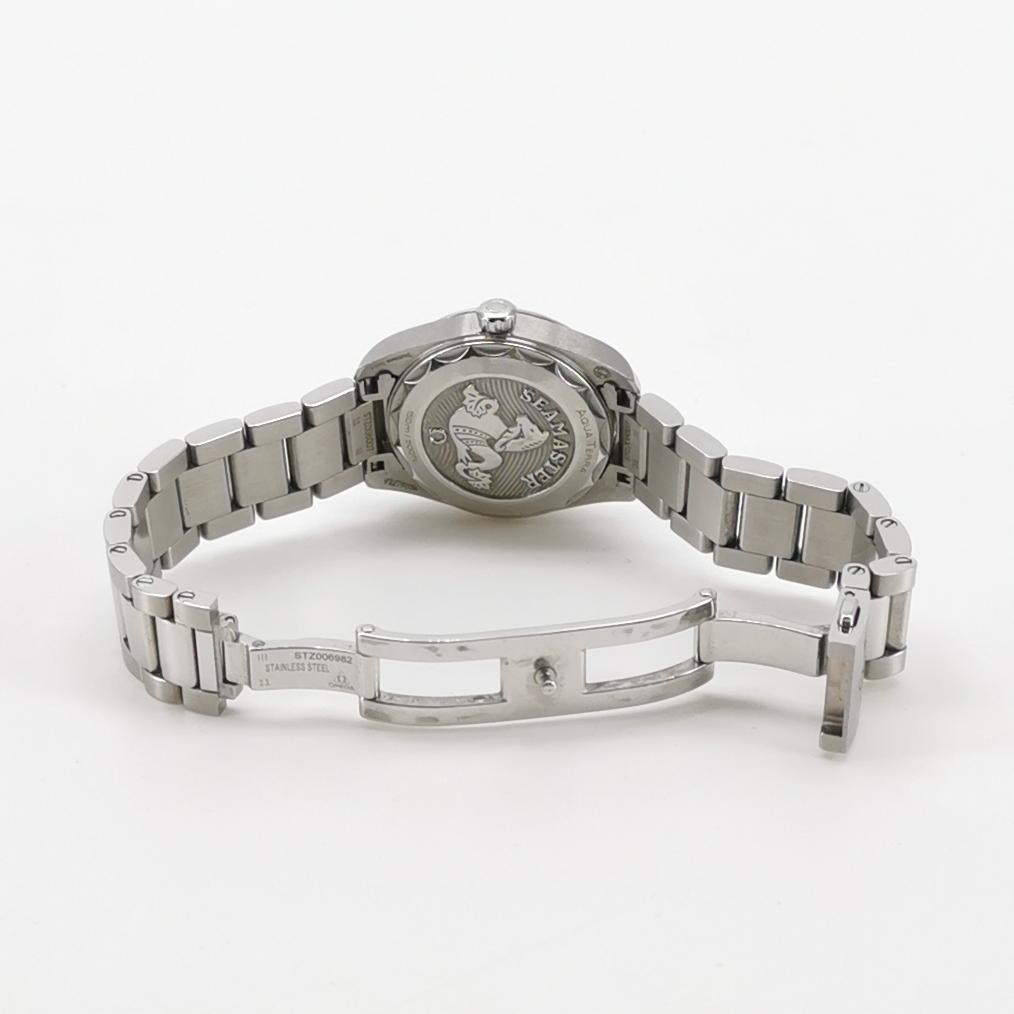 Omega Seamaster Aqua Terra 150M Quartz Watch Stainless Steel with Diamond Markers and Mother of Pearl 28 — photo 4 of 11