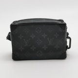 Louis Vuitton(LV) Soft Trunk Bag Monogram Eclipse Canvas Mini — thumbnail 3