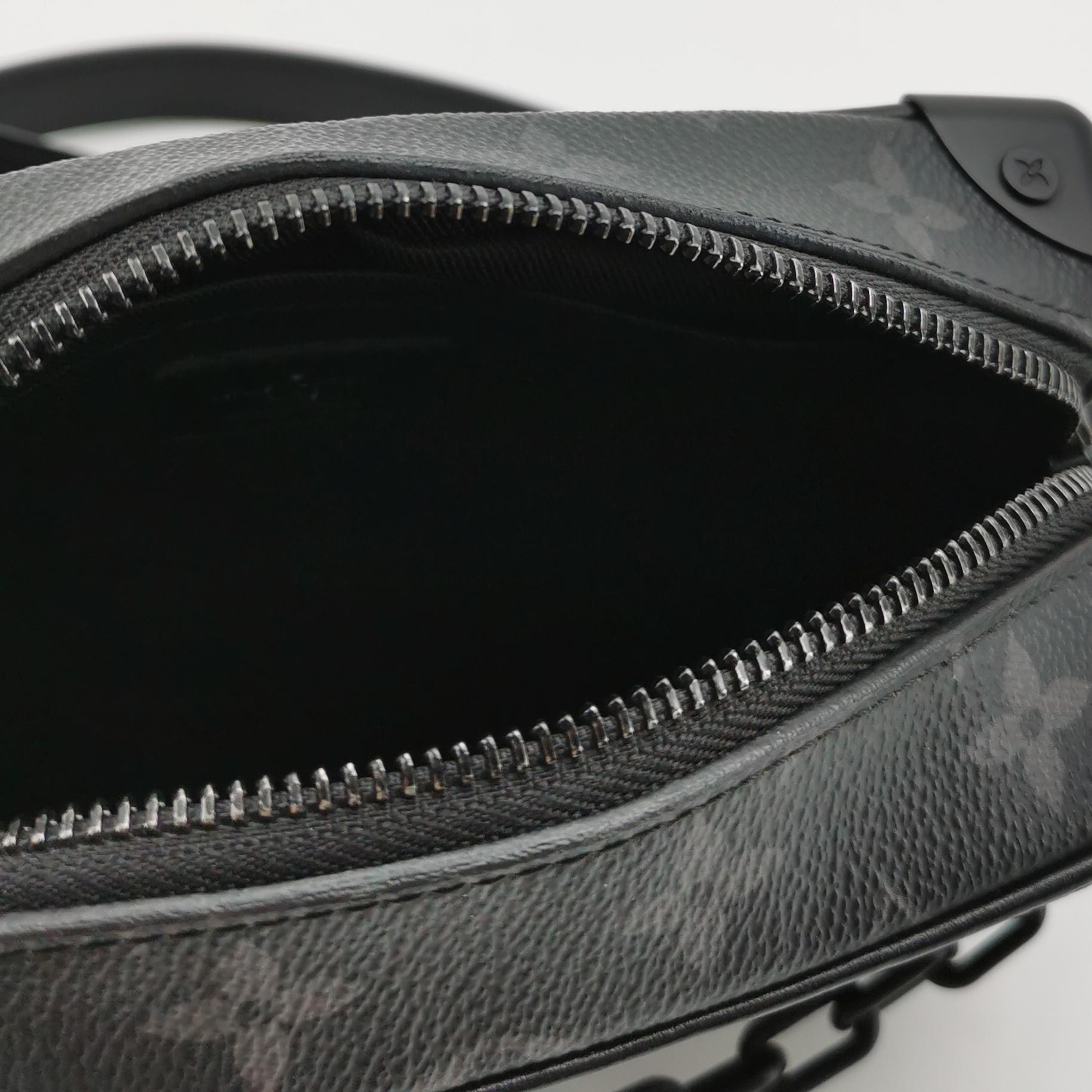 Louis Vuitton(LV) Soft Trunk Bag Monogram Eclipse Canvas Mini — photo 7 of 14