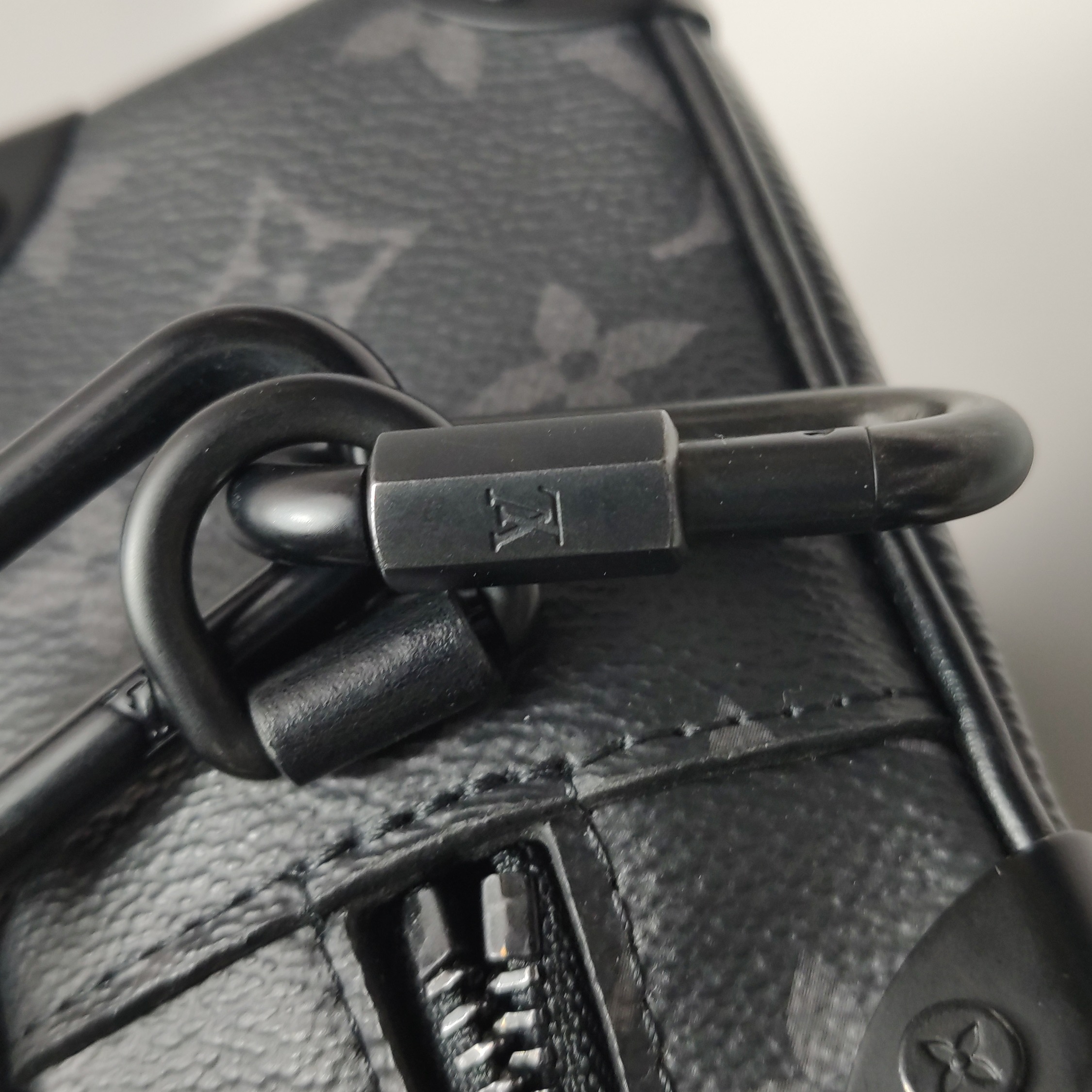 Louis Vuitton(LV) Soft Trunk Bag Monogram Eclipse Canvas Mini — photo 12 of 14