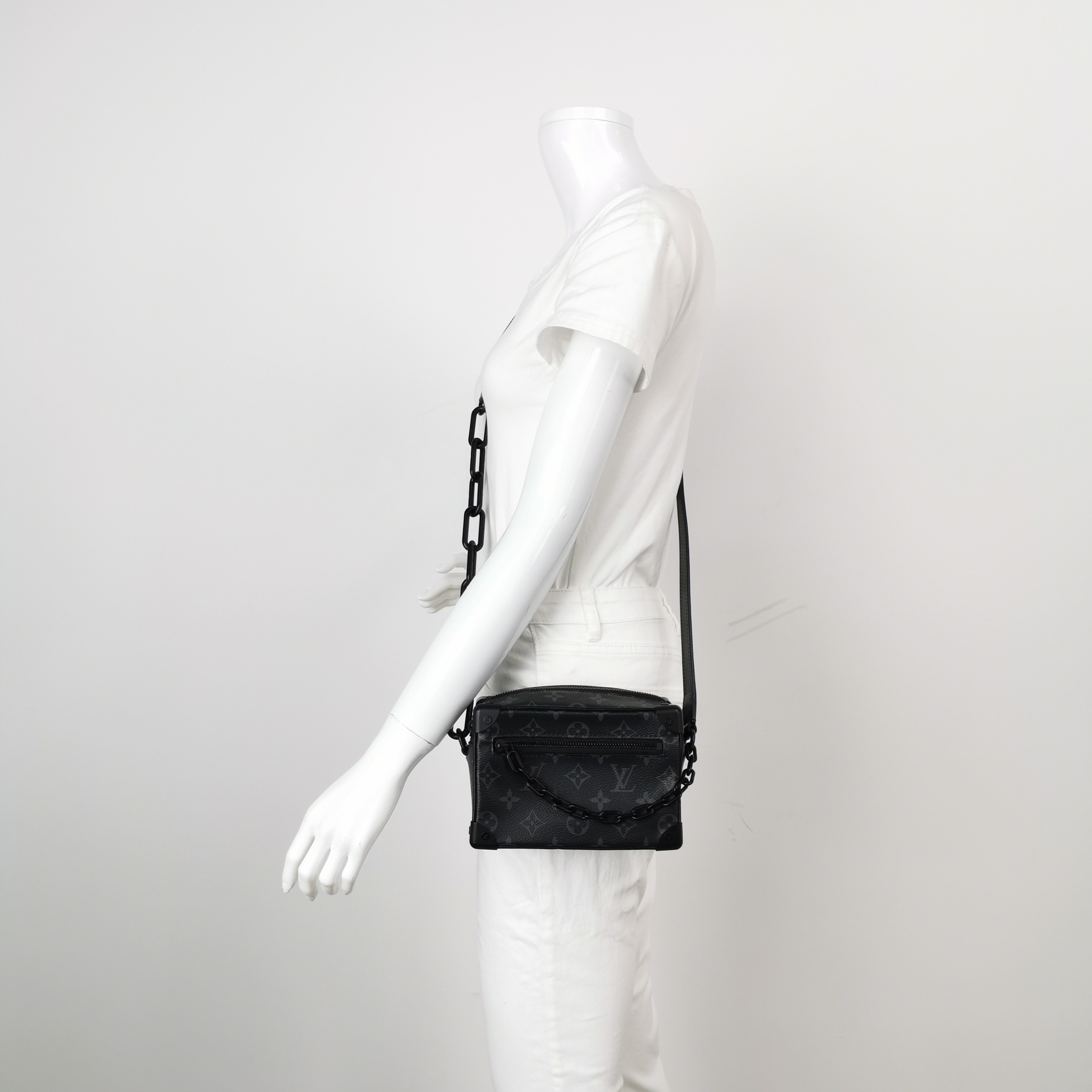 Louis Vuitton(LV) Soft Trunk Bag Monogram Eclipse Canvas Mini — alternate view
