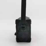 Louis Vuitton(LV) Soft Trunk Bag Monogram Eclipse Canvas Mini — thumbnail 4