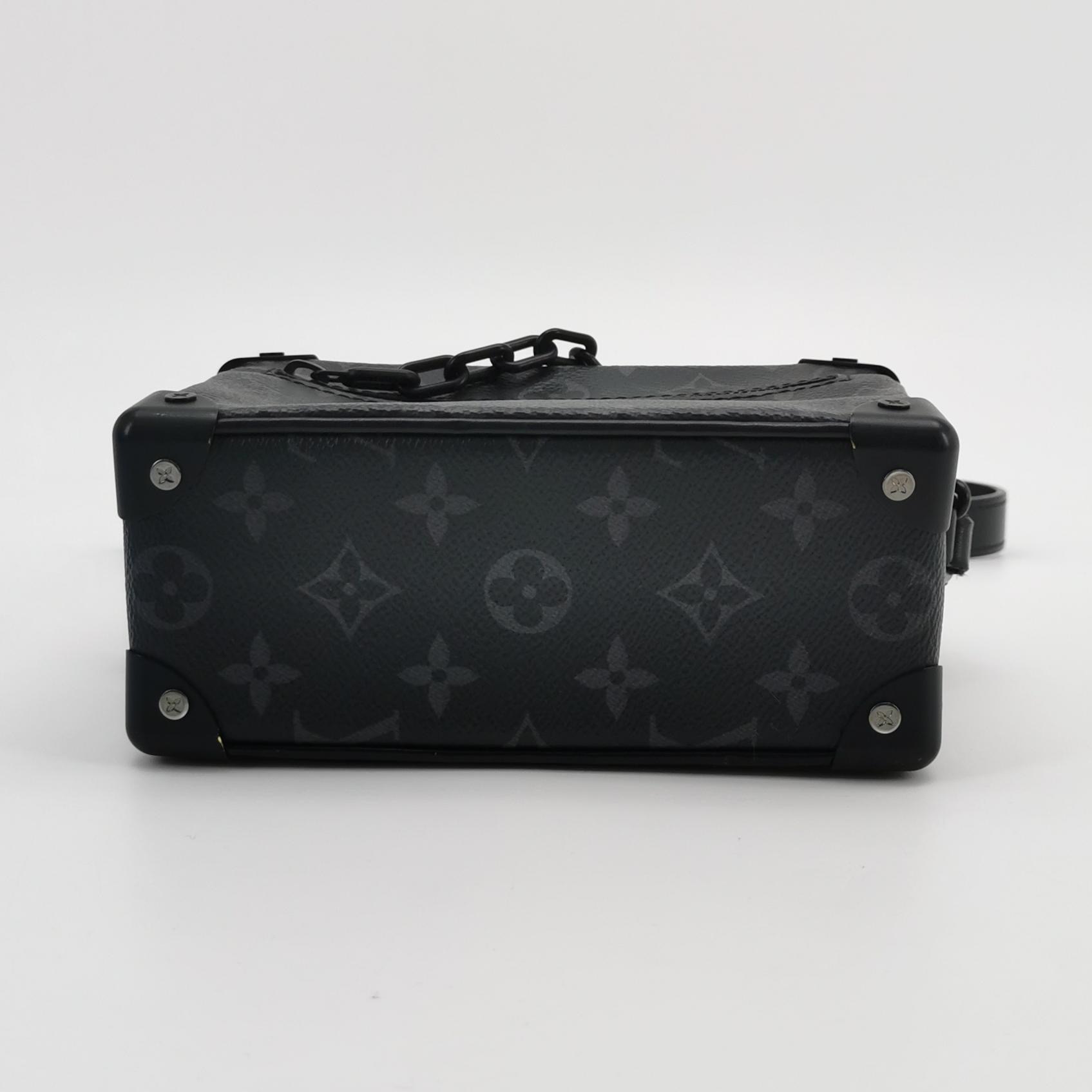 Louis Vuitton(LV) Soft Trunk Bag Monogram Eclipse Canvas Mini — photo 6 of 14