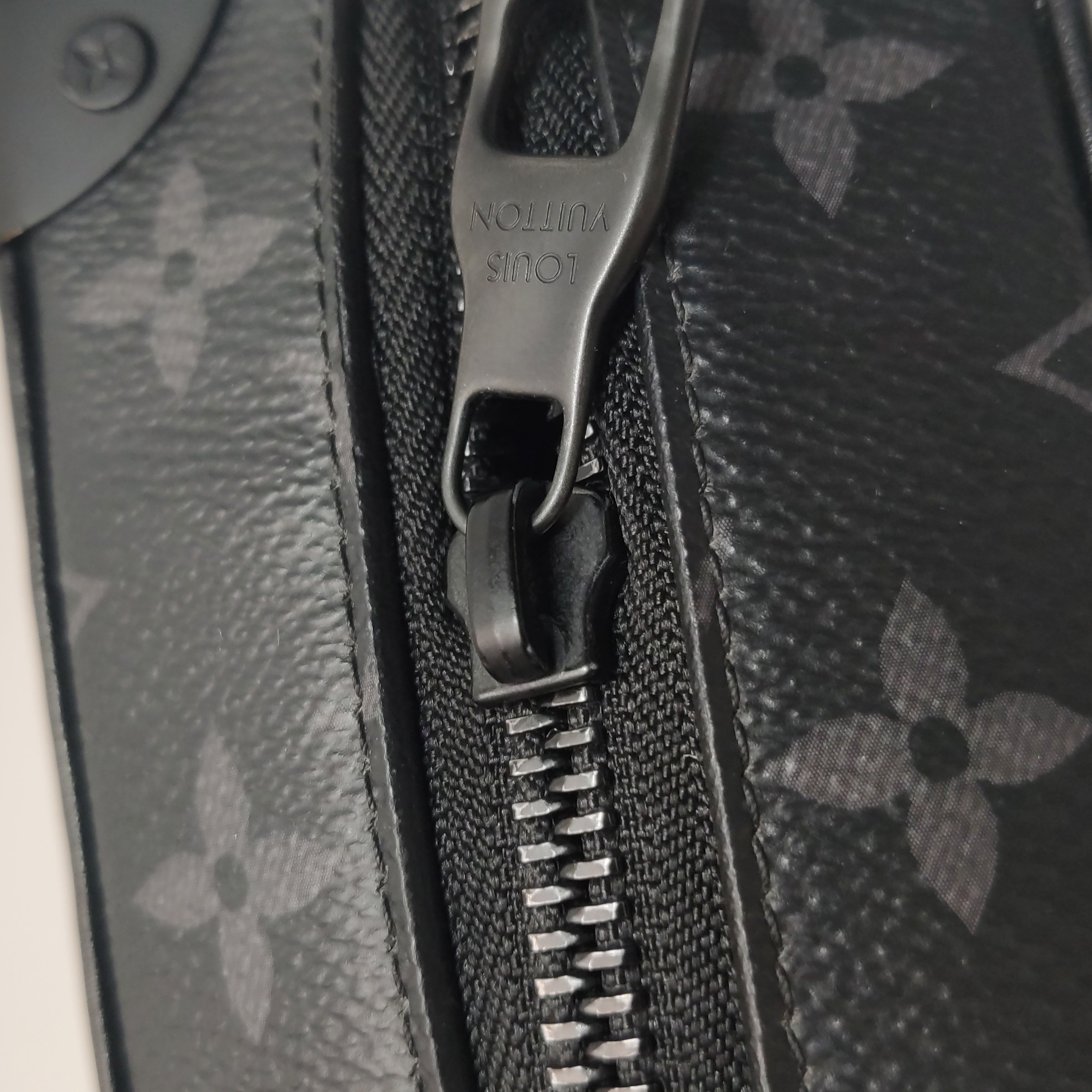 Louis Vuitton(LV) Soft Trunk Bag Monogram Eclipse Canvas Mini — photo 13 of 15