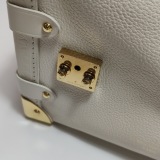Louis Vuitton(LV) Side Trunk Handbag Monogram Dune Canvas PM — thumbnail 11