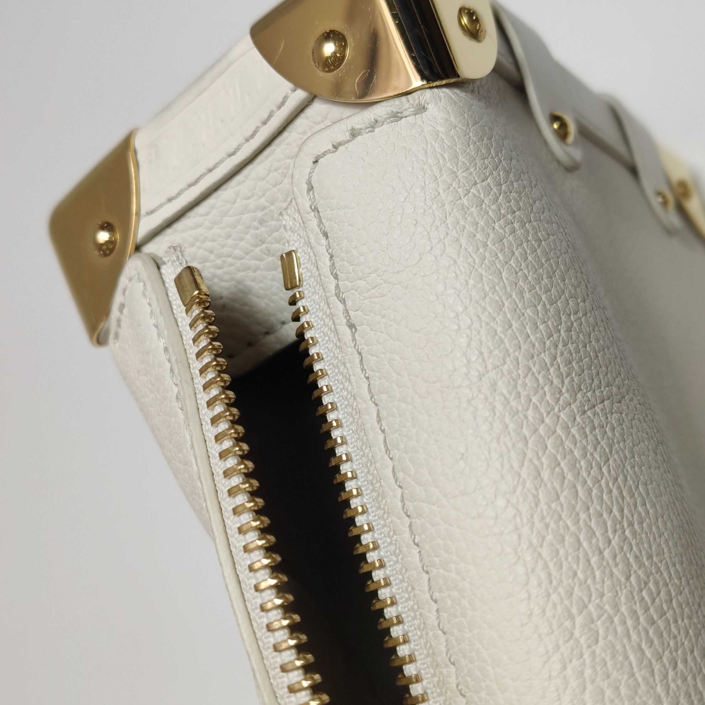 Louis Vuitton(LV) Side Trunk Handbag Monogram Dune Canvas PM