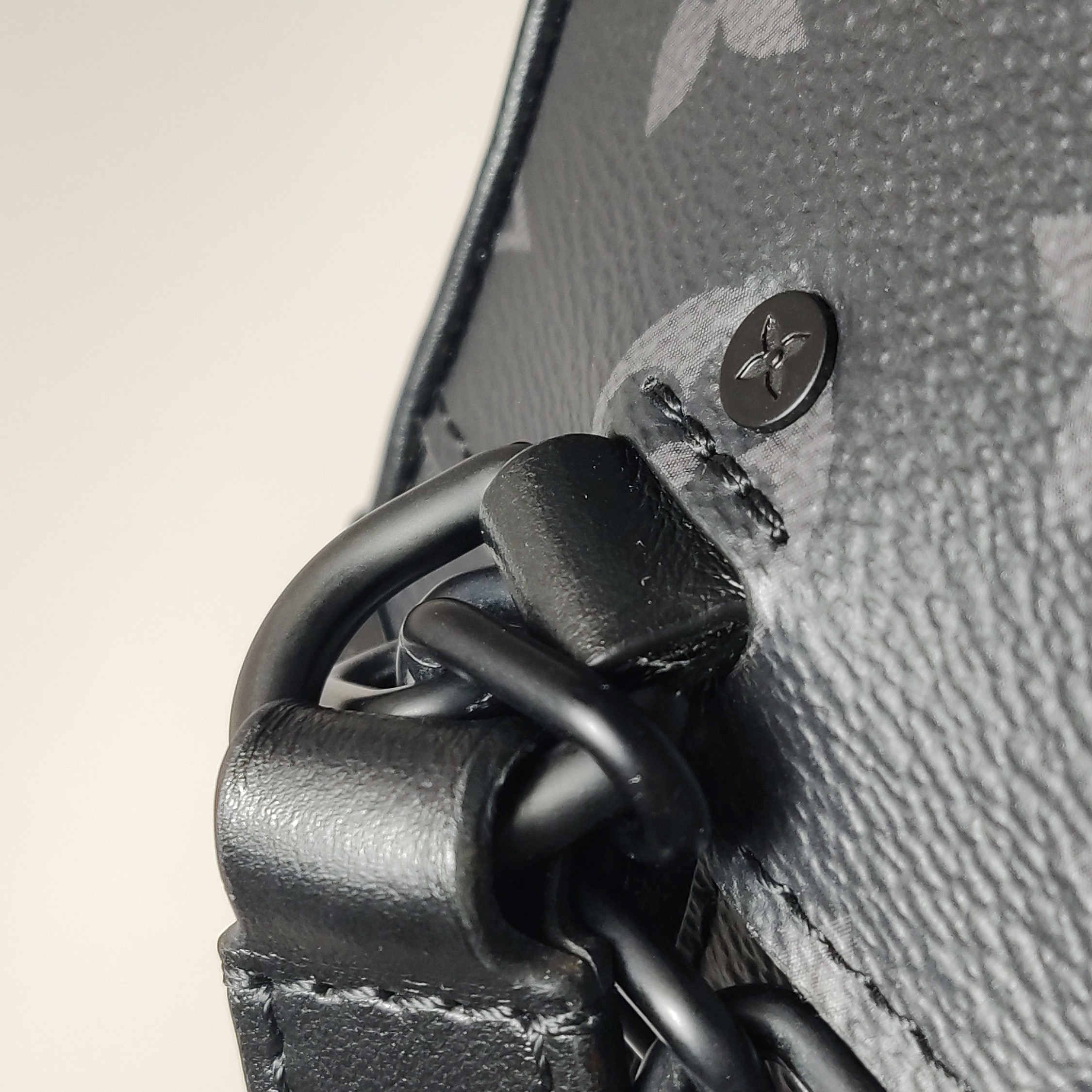 Louis Vuitton(LV) Soft Trunk Bag Monogram Eclipse Canvas Mini — photo 11 of 14