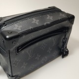 Louis Vuitton(LV) Soft Trunk Bag Monogram Eclipse Canvas Mini — thumbnail 12