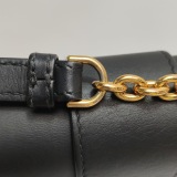 Christian Dior 30 Montaigne Chain Flap Bag Leather East West — thumbnail 9