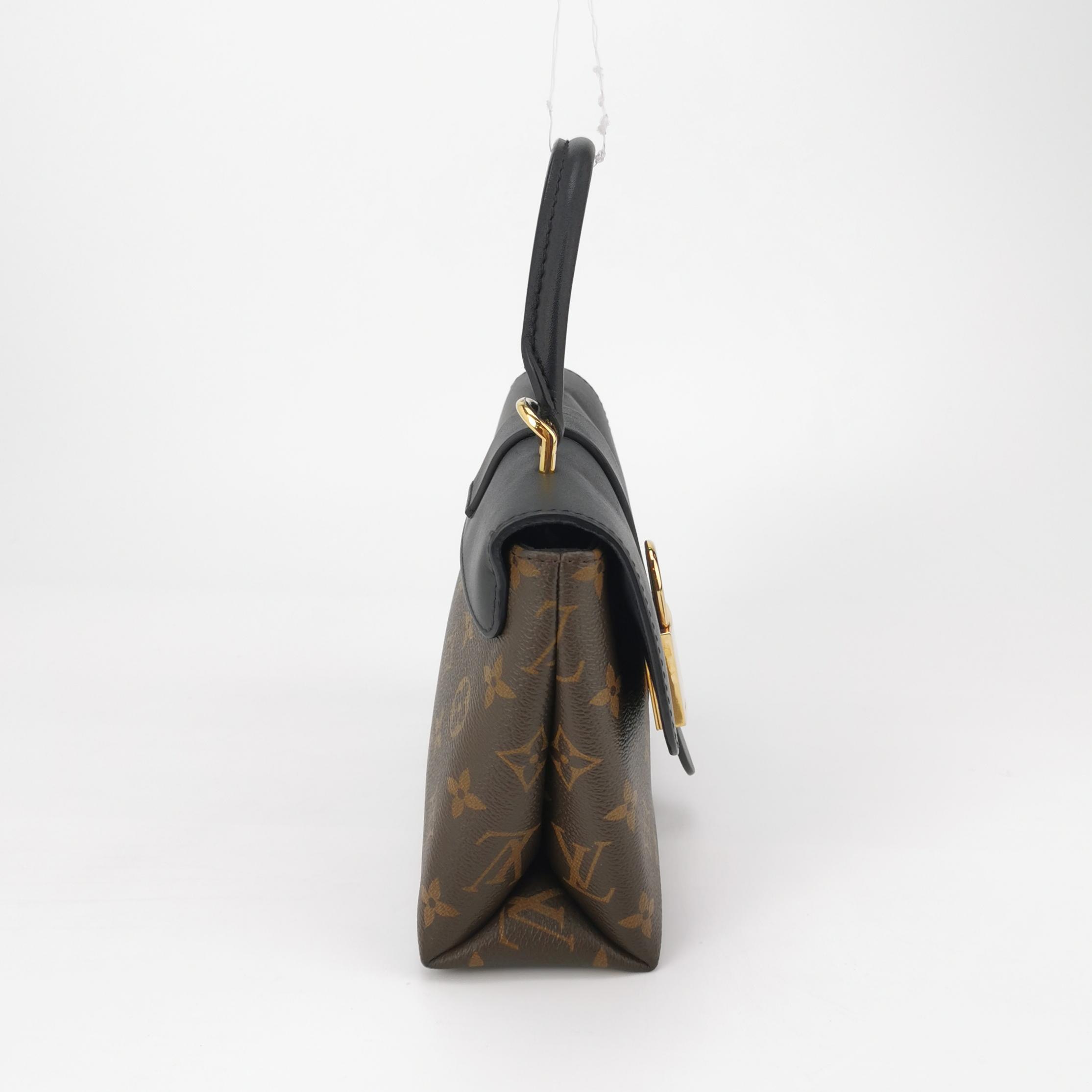 Louis Vuitton(LV) Locky Handbag Monogram Canvas with Leather BB