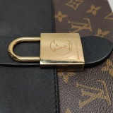 Louis Vuitton(LV) Locky Handbag Monogram Canvas with Leather BB — thumbnail 10