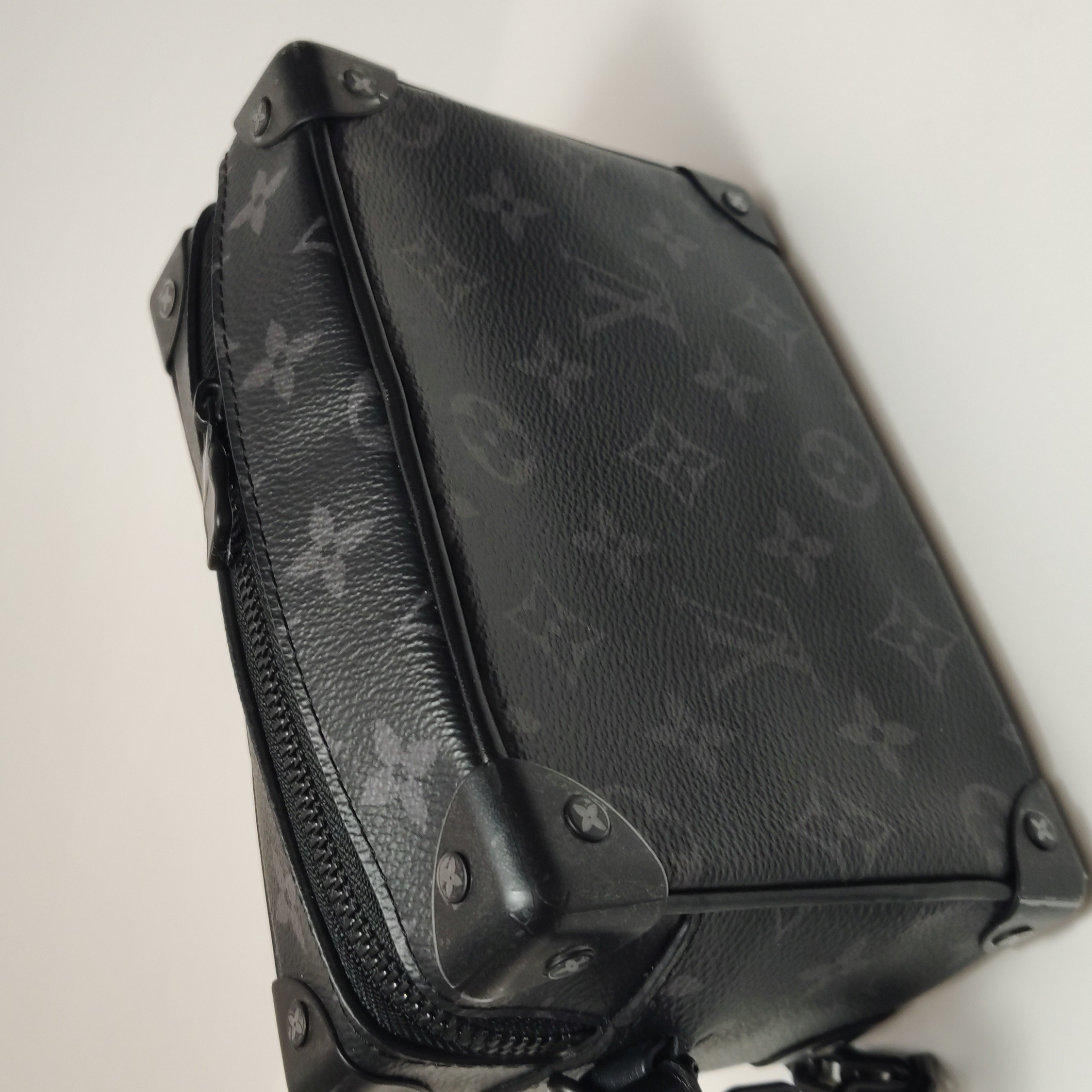 Louis Vuitton(LV) Soft Trunk Bag Monogram Eclipse Canvas Mini — photo 12 of 14
