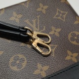 Louis Vuitton(LV) Locky Handbag Monogram Canvas with Leather BB — thumbnail 11