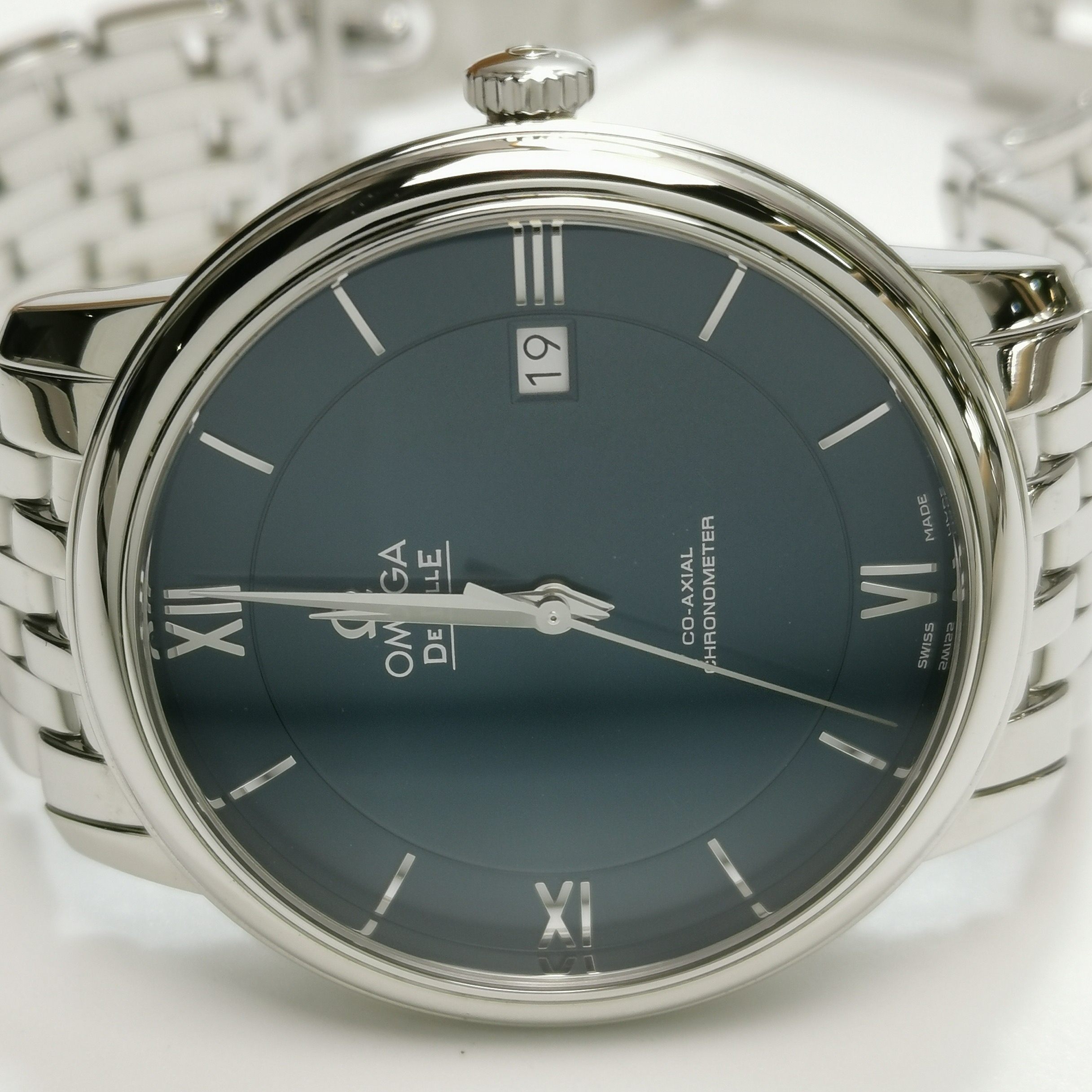 Omega De Ville Prestige Co-Axial Chronometer Automatic Watch Stainless Steel 40 — photo 7 of 12